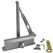 Картинка Доводчик дверной Apecs DC-26/100-120-F2-M-S серебро